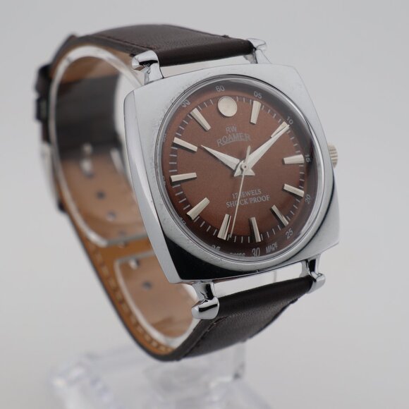Vintage Roamer ST96 Watch – Swiss Made, 17 Jewels, Manual Wind, Stylish - Picture 2 of 7
